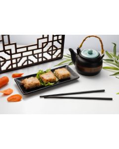 Galettes au radis crevette et saucisson