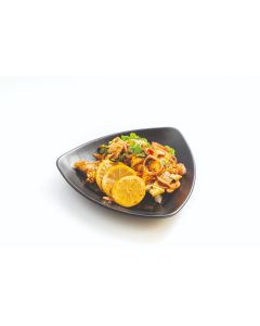 Salade de poulet désossé au jus de citron pimenté