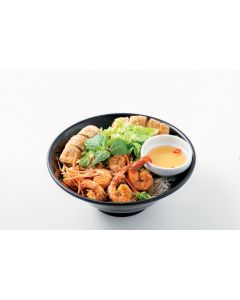 Bo bun aux crevettes 越式鲜虾米粉