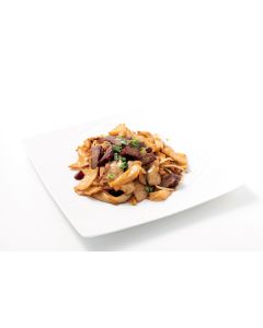 Pâtes de riz sautées au porc laqué 叉烧炒河粉