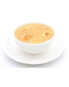 Potage au crabe et asperge  蟹肉芦笋汤