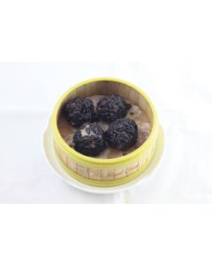 Riz gluant rouge au porc 红糯米猪肉团