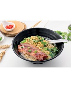 Soupe de nouilles au porc laqué 叉烧面汤