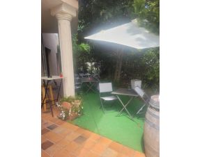 accueil en terrasse