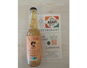 Thé Glacé Jugeote, saveur pêche 