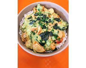# AsapVégé :  Curry de légumes et Riz