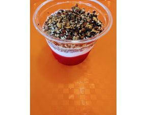 #  Yaourt, granola, coulis fruits rouges 