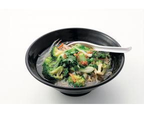 Soupe de nouilles au légumes variés 素面汤