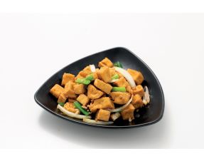 Tofu frit du chef 炸豆腐